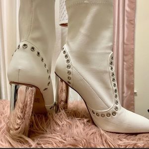 4 inch Leather Boots